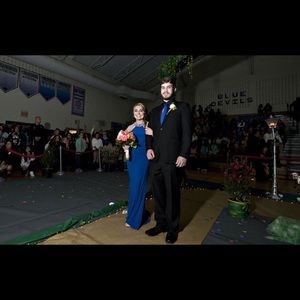 Size 6 blush prom dress